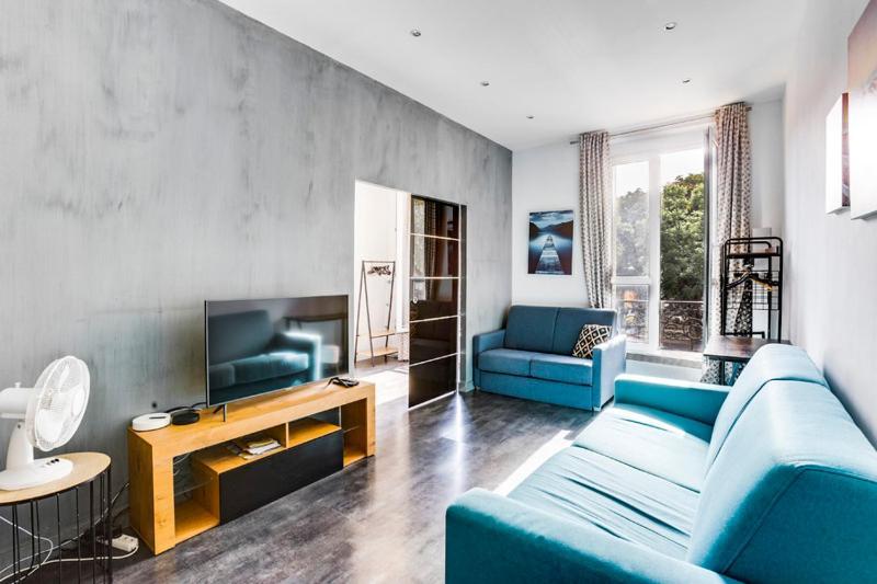 193 Suite Devaux - Superbe Appartement A París Exterior foto